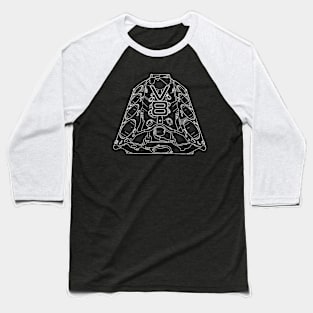 Big V8 Engine Baseball T-Shirt